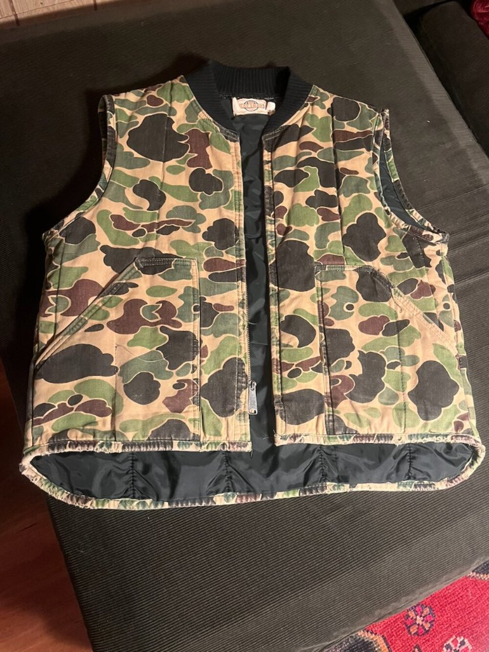 Vintage Camo Utility Vest